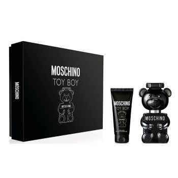 Set cadou Moschino Toy Boy Apa de Parfum, 30 ml + Gel de dus, 50 ml de firma original