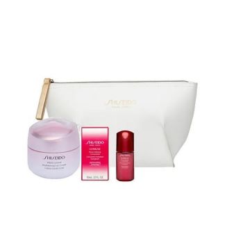 Set ingrijirea pielii impotriva petelor pigmentare Shiseido White Lucency Duo Daily (Concentratie: Set) ieftin