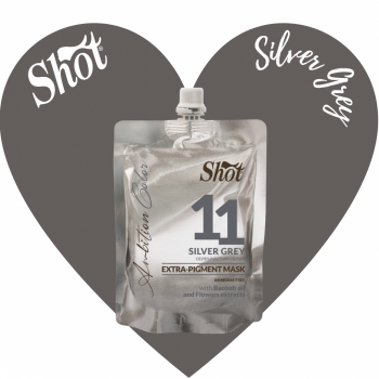 SHOT - Masca coloranta EXTRA PIGMENT 200 ml - 11 SILVER GREY