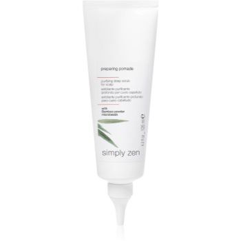 Simply Zen Preparing Pomade pasta pentru exfoliere pentru scalp la reducere