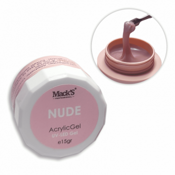 AcrylicGel Nude 15g Macks - M-NUDE-50