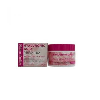 Crema Antirid cu Acid Hyaluronic, Million Pauline, Balancing Cream, 50 g