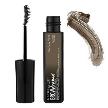 Mascara pentru Sprancene Maybelline New York Brow Drama 12H Sculpting, Medium Bown, 7.6 ml