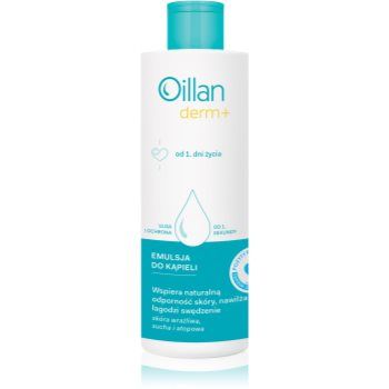 Oillan Derm+ Bath Emulsion emulsie de baie pentru nou-nascuti si copii