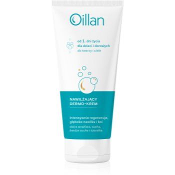 Oillan Derm Face and Body Cream Crema hidratanta pentru fata si corp pentru nou-nascuti si copii