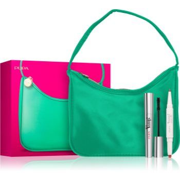 PUPA Milano Vamp! set cadou pentru ochi si buze 100 Extra Black