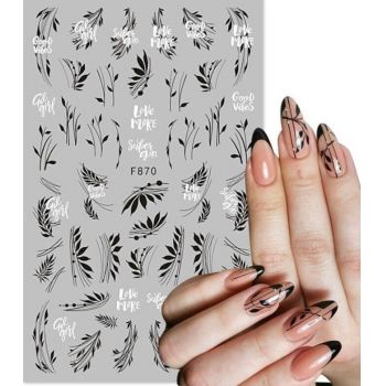 Sticker decor unghii F870 - F871