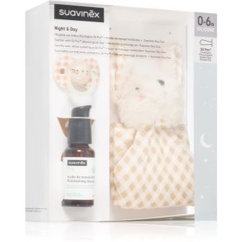 Suavinex Night & Day Gift Set set cadou Cream Lion(pentru bebeluși)