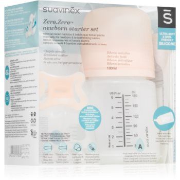 Suavinex Zero Zero Newborn Starter Set set cadou (pentru nou-nascuti si copii)