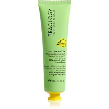 Teaology Cleansing Golden Matcha Firming Glowing Mask masca hidratanta pentru pielea uscata de firma originala