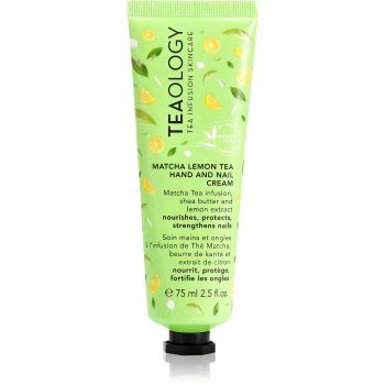 Teaology Matcha Tea Hand and Nail Cream maini si unghii cu matcha