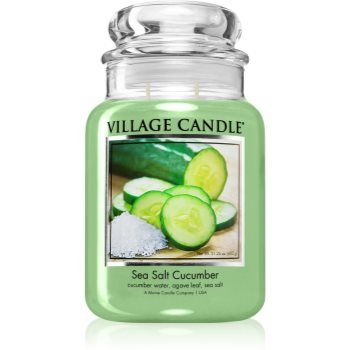 Village Candle Sea Salt Cucumber lumânare parfumată