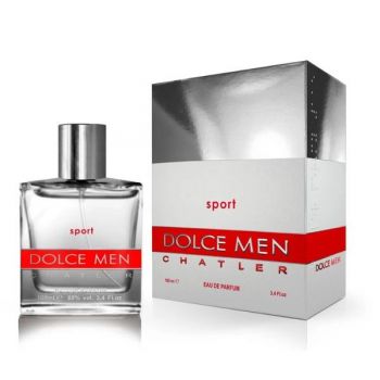 Apa de Parfum pentru Barbati - Chatler EDP Dolce Men Sport, 100 ml de firma originala