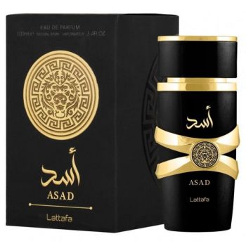 Apa de Parfum pentru Barbati - Lattafa Perfumes EDP Asad, 100 ml de firma originala