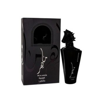 Apa de Parfum pentru Barbati - Lattafa Perfumes EDP Maahir Black Edition, 100 ml