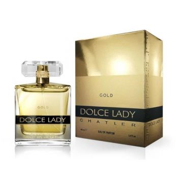 Apa de Parfum pentru Femei - Chatler EDP Dolce Lady Gold, 100 ml