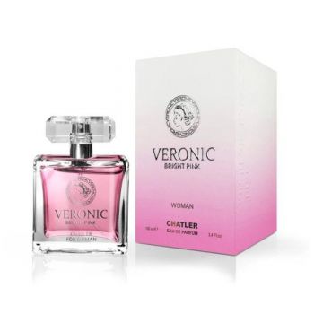 Apa de Parfum pentru Femei - Chatler EDP Veronic Bright Pink Woman, 100 ml de firma originala