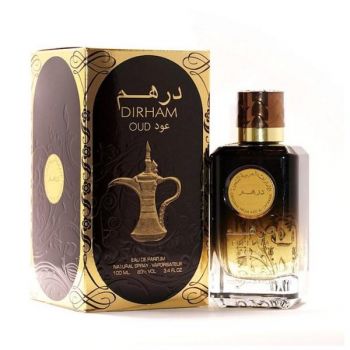 Apa de Parfum Unisex - Ard al Zaafaran EDP Dirham Oud, 100 ml