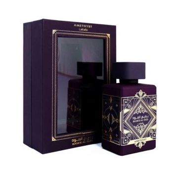 Apa de Parfum Unisex - Lattafa Perfumes EDP Bade'e Al Oud Amethyst, 100 ml