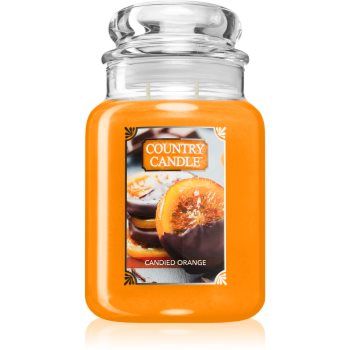 Country Candle Candied Orange lumânare parfumată de firma original