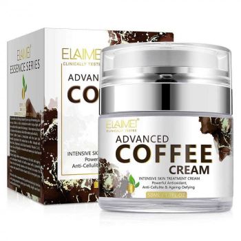 Crema tratament premium cu Extract de Cafea, Efect Anti-Imbatranire, Elaimei Advanced 50 ml ieftina