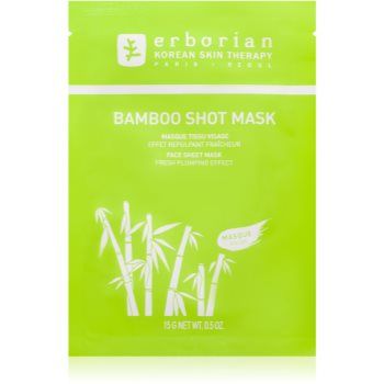 Erborian Bamboo mască textilă nutritivă cu efect de hidratare