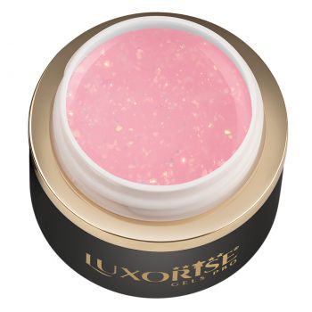 Gel UV Constructie Unghii RevoFlex LUXORISE 15ml, Blush Shimmer