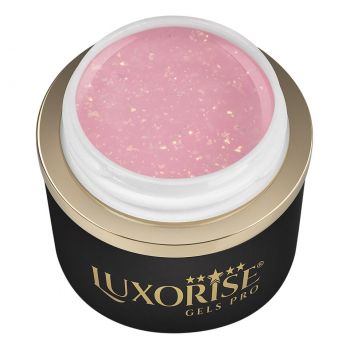 Gel UV Constructie Unghii RevoFlex LUXORISE 15ml, Blush Shimmer la reducere