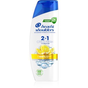 Head & Shoulders Citrus Fresh 2v1 șampon pentru păr gras