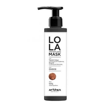 Masca nuantatoare cu colagen și 94% ingrediente naturale Choco Lola Mask 200 ml