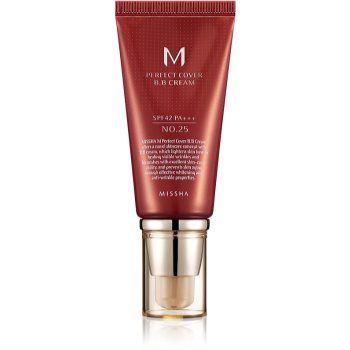 Missha M Perfect Cover crema BB cu o protectie UV ridicata