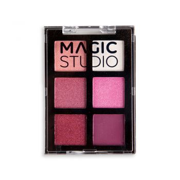 Paleta farduri, Magic Studio, 6 nuante, Pink