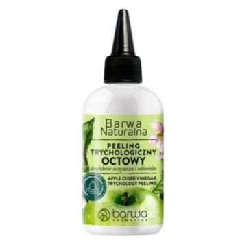 Peeling tricologic pentru scalp, cu otet de mere, Barwa Cosmetics, 100 ml ieftin