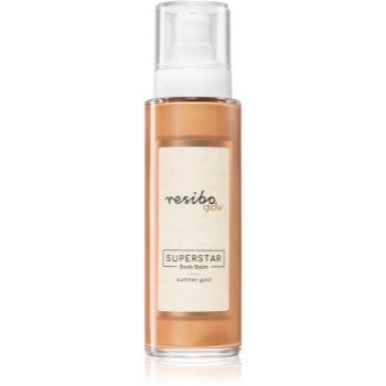 Resibo SUPERSTAR. Body Balm Summer Gold Crema matifianta pentru corp