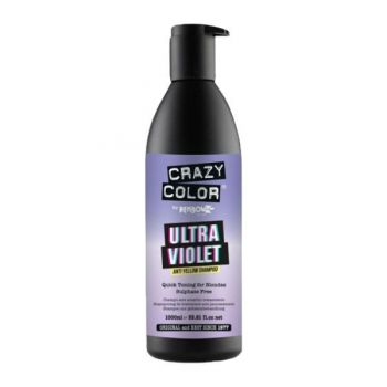 Sampon anti-îngălbenire Crazy Color Violet 1000 ml de firma original