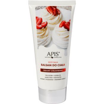 Apis Natural Cosmetics Creamy Strawberry balsam de corp hidratant