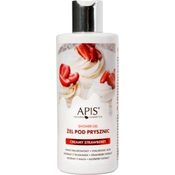 Apis Natural Cosmetics Creamy Strawberry gel de dus hidratant