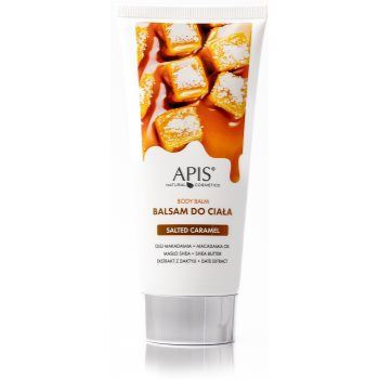 Apis Natural Cosmetics Salted Caramel balsam hranitor pentru corp de firma originala