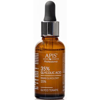 Apis Natural Cosmetics TerApis 35% Glycolic Acid ser exfoliant de netezire pentru regenerarea și reînnoirea pielii