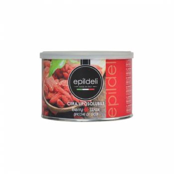 Ceara de epilat liposolubila EPIDELI 400 ml - Emmeci Cosmetici - Goji - Roz Carmin