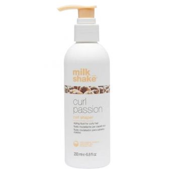 Fluid pentru Modelarea Parului Ondulat si Cret - Milk Shake Curl Passion Curl Shaper, 200 ml