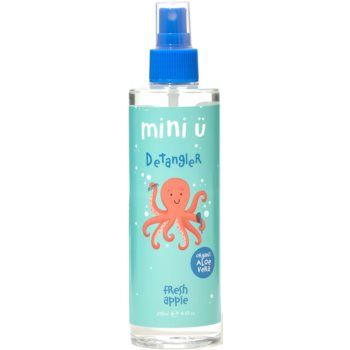 Mini-U Detangler Fresh Apple spray pentru par usor de pieptanat pentru copii