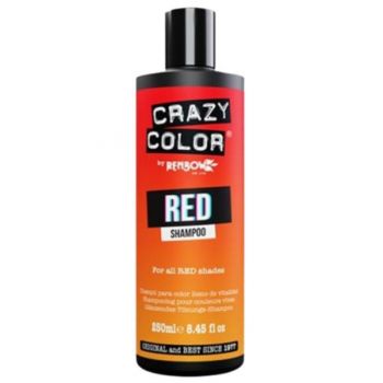 Sampon colorant cu pigmenti rosii Crazy Color 250 ml ieftin