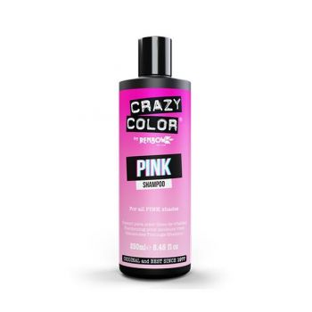 Sampon colorant cu pigmenti roz Crazy Color 250 ml de firma original