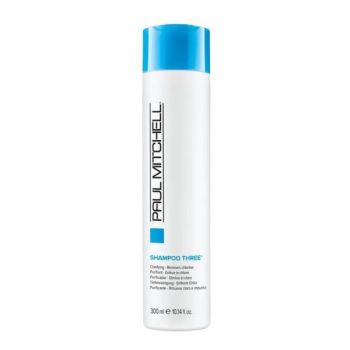 Sampon pentru curatare profunda Paul Mitchell Shampoo Three, 300 ml