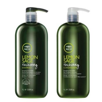 Set Lemon Sage Sampon 1000 ml + Balsam 1000 ml Paul Mitchell de firma original