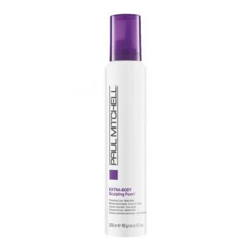 Spuma cu fixare puternica Paul Mitchell Extra Body Sculpting Foam 200 ml