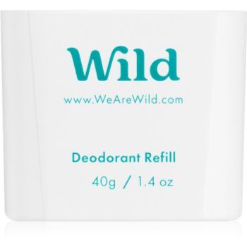 Wild Fresh Cotton & Sea Salt deodorant stick rezervă