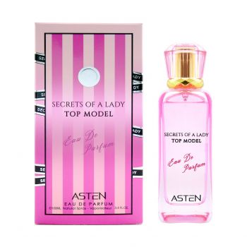 Apă de parfum Asten, Secrets of a lady top model, femei, 100ml