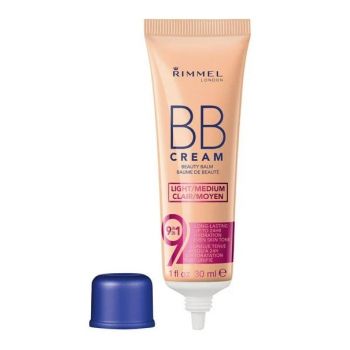 BB Cream Rimmel London 9 in 1, Light Medium, 30 ml